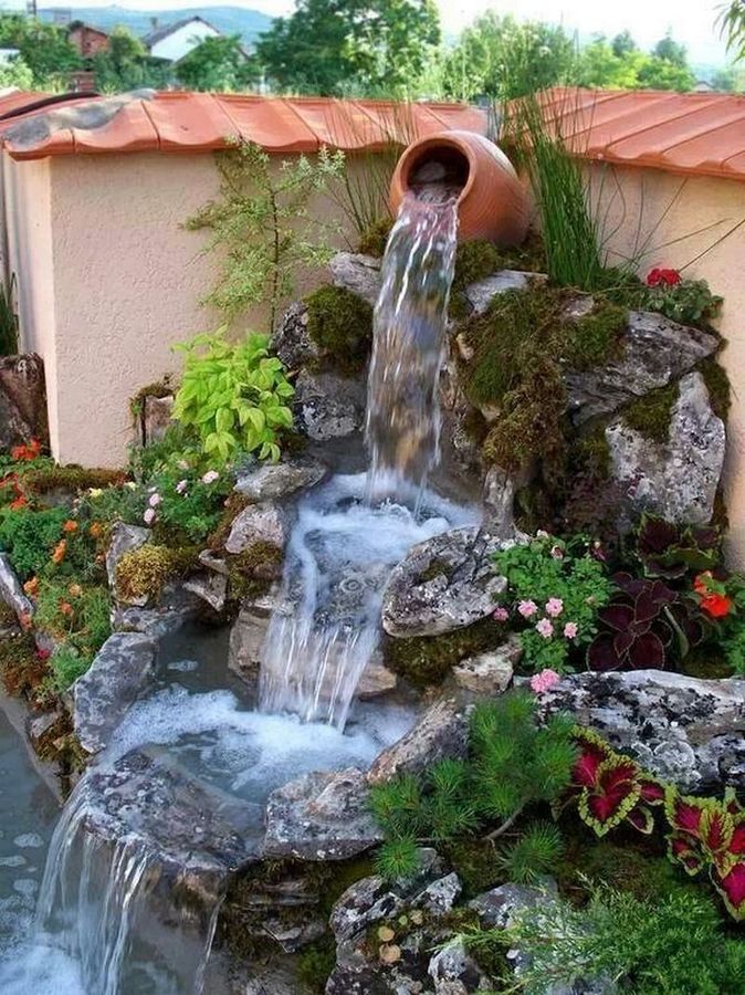 Дизайн и фото водопадов