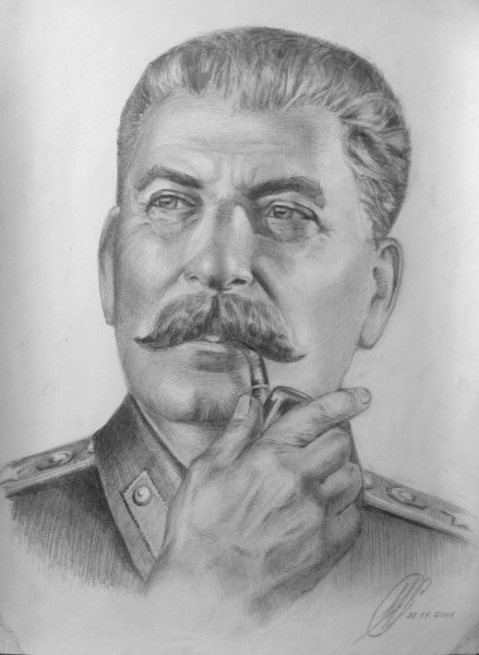 Рисовать сталина Рисовать сталина