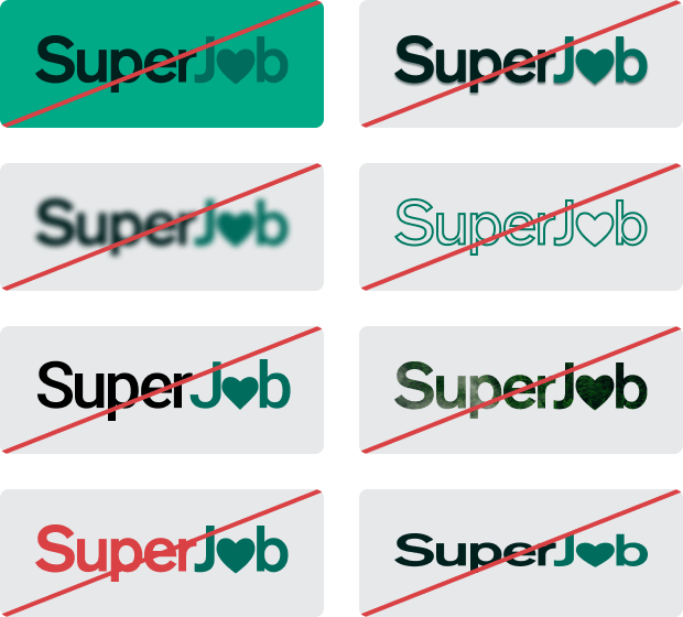 Не правильные лого