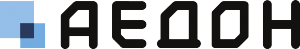 Логотип компании АЕДОН
