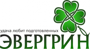 Логотип компании ЭВЕРГРИН