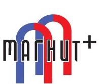 Логотип компании МАГНИТ плюс